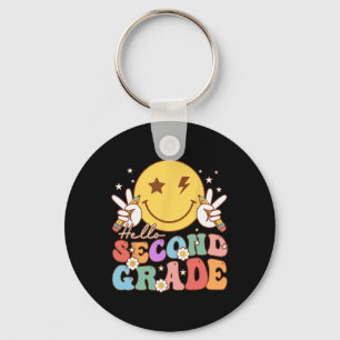 Chaveiro Olá Segunda Série Hippie Sorriso Rosto Vintage Cos