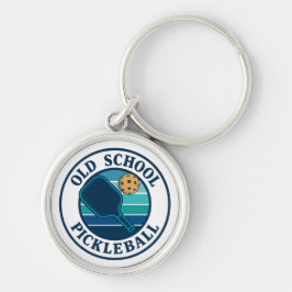 Chaveiro Old School Pickleball Key Chain 