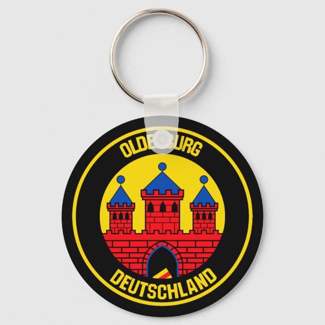 Chaveiro Oldenburg Round Emblem (Frente)