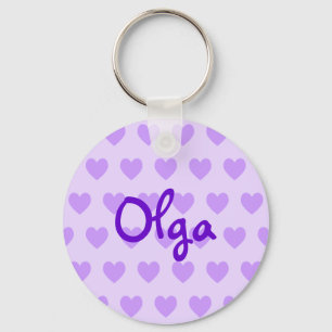 Chaveiro Olga no roxo