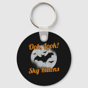 Chaveiro Olha, Gatinhos Céus Bat Halloween Bats