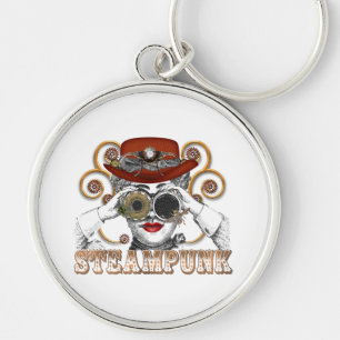 Chaveiro olhando esteticamente steampunk arte de colagem st