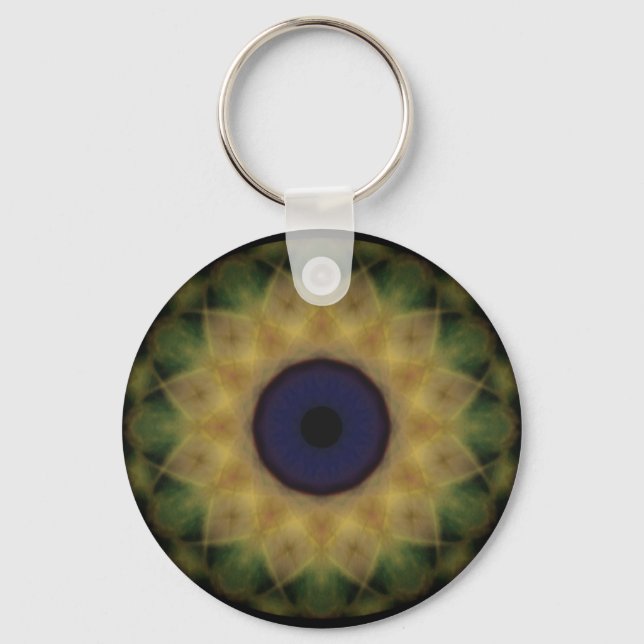Chaveiro Olho Amarelo Mau (Frente)