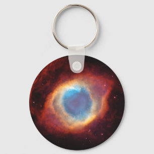 Chaveiro Olho de Deus Helix Nebula Star Evolution Red Blue