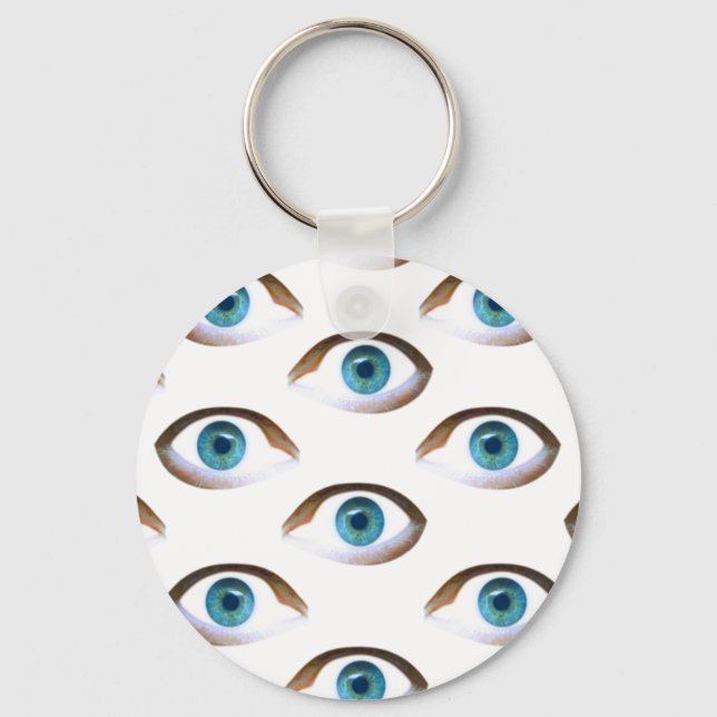 Chaveiro olhos azuis (Frente)