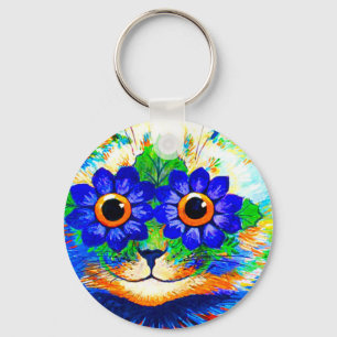 Chaveiro Olhos de Flor de Gato