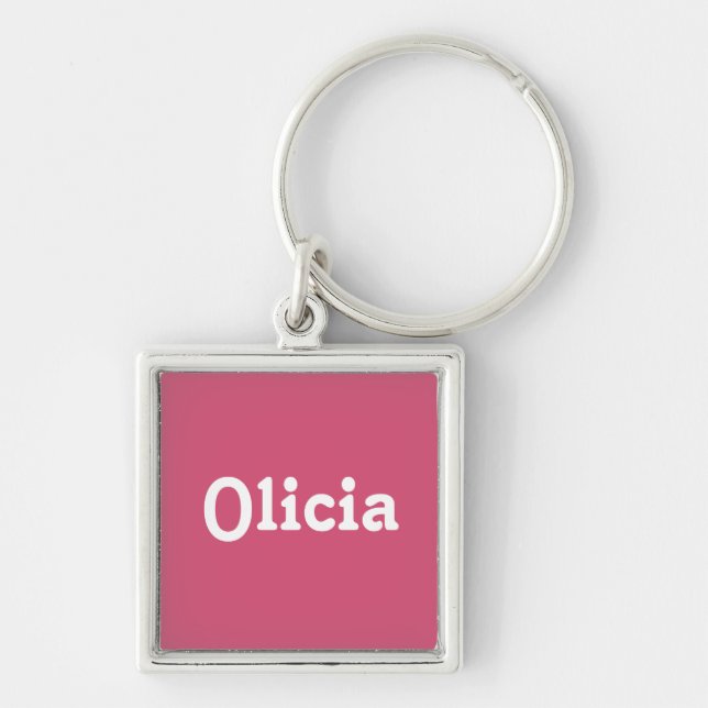Chaveiro Olicia de cadeia-chave (Frente)