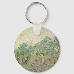 Chaveiro Olive Picting por Vincent van Gogh, Vintage Art