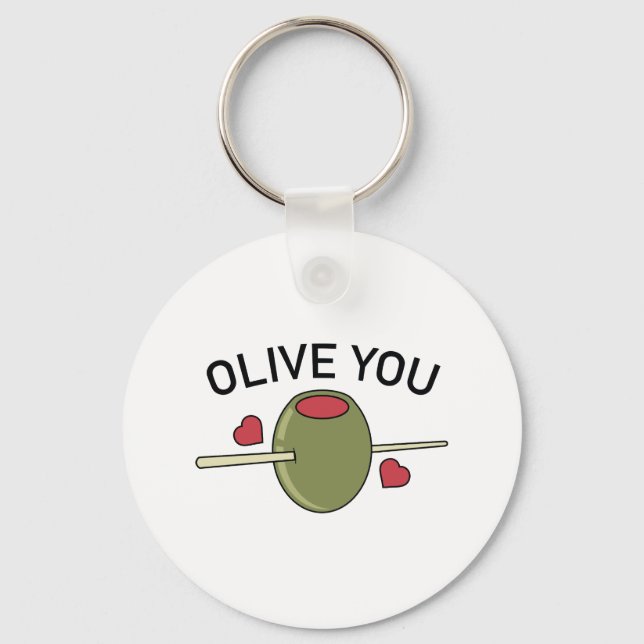 Chaveiro Olive You (Frente)