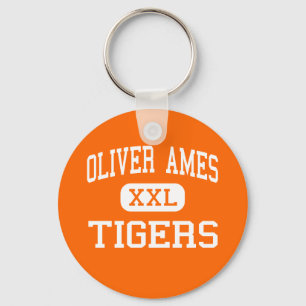 Chaveiro Oliver Ames - tigres - mais velho - Easton norte