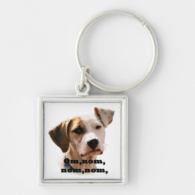 Chaveiro Om, nom, nom. (Frente)
