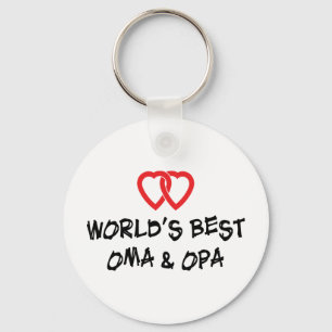 Chaveiro Oma & o Opa do mundo o melhor