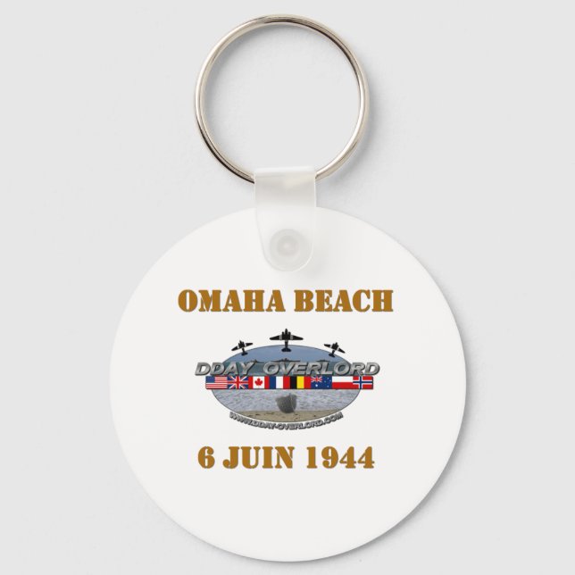 Chaveiro Omaha Beach 1944 (Frente)