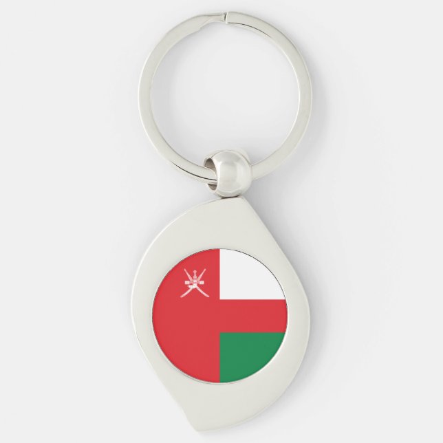 Chaveiro Oman Flag (Frente)