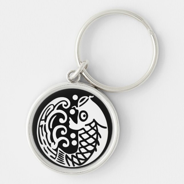 Chaveiro Onda de carpa (Frente)