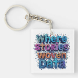 Chaveiro Onde as histórias tecem dados