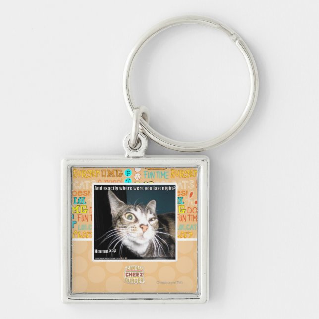 Chaveiro Onde estava você (Frente)