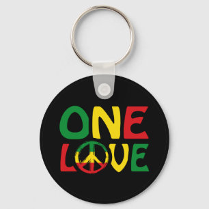 Chaveiro One Love, Reggae design