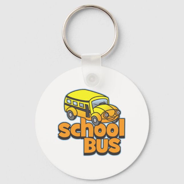 Chaveiro Ônibus escolar infantil (Frente)