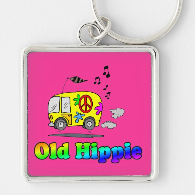 Chaveiro Ônibus velho do Hippie (Frente)