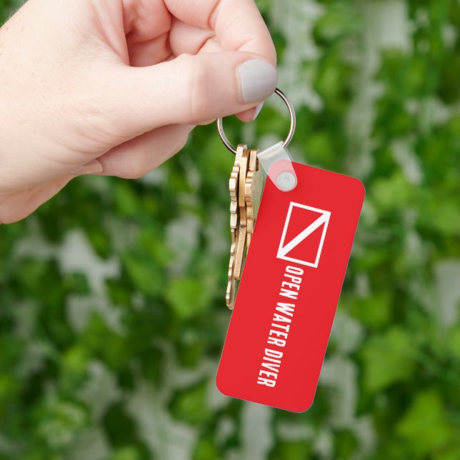 Chaveiro Open Water Diver (Mão)