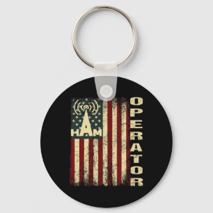 Chaveiro Operador de Rádio Amador Rádio Amador Bandeira dos