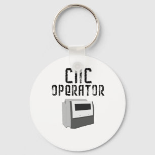 Chaveiro Operador do operador do CNC