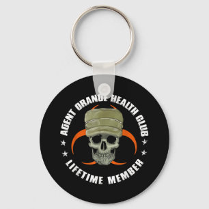Chaveiro Orange Agent Health Club Lifetime Member Vietnam V