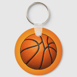 Chaveiro Orange Basketball Texture Keychain