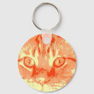 Chaveiro Orange Tabby Cat
