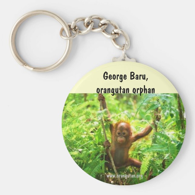 Chaveiro Orangutan George (Frente)
