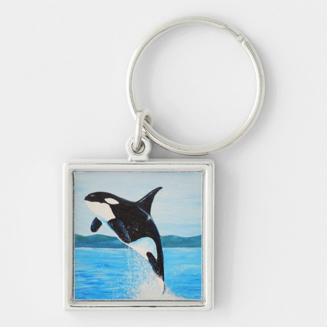 Chaveiro Orca Painting (Frente)