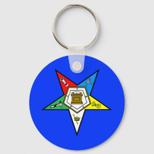 Chaveiro Ordem de OES da corrente chave da estrela oriental