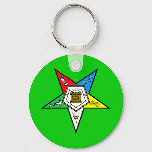 Chaveiro Ordem de OES da corrente chave da estrela oriental