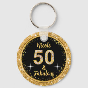Chaveiro Ordem especial, 50 e aniversário fabuloso para Nic