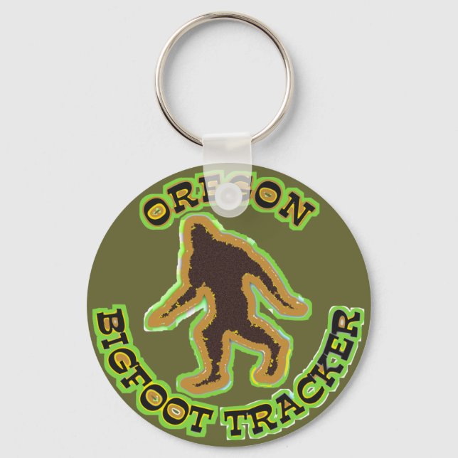 Chaveiro Oregon Bigfoot Tracker (Frente)