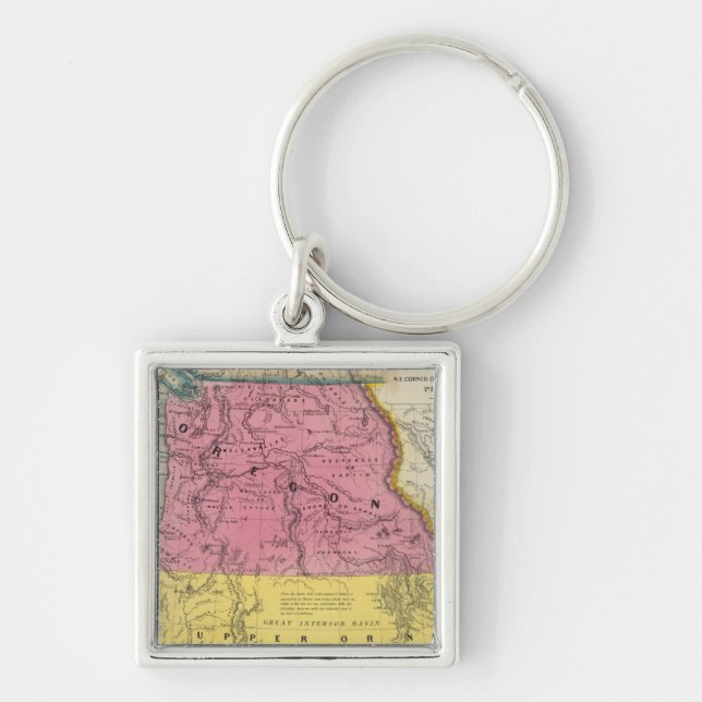 Chaveiro Oregon e Califórnia Superior (Frente)