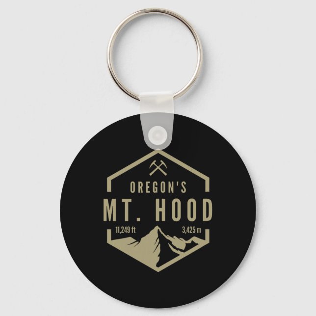 Chaveiro Oregon Mountain Mt. Hood  (Frente)