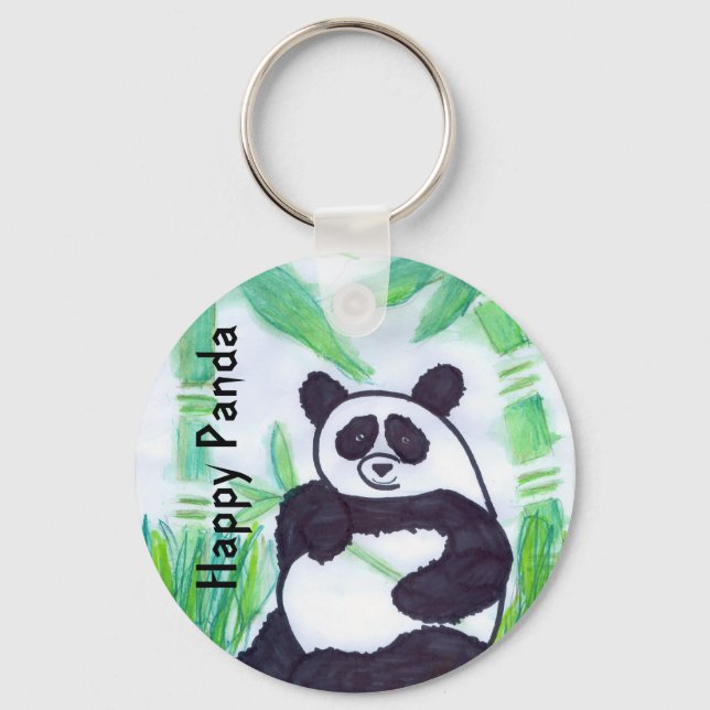 Chaveiro Orestes Overlingaites Panda, Feliz Panda (Frente)