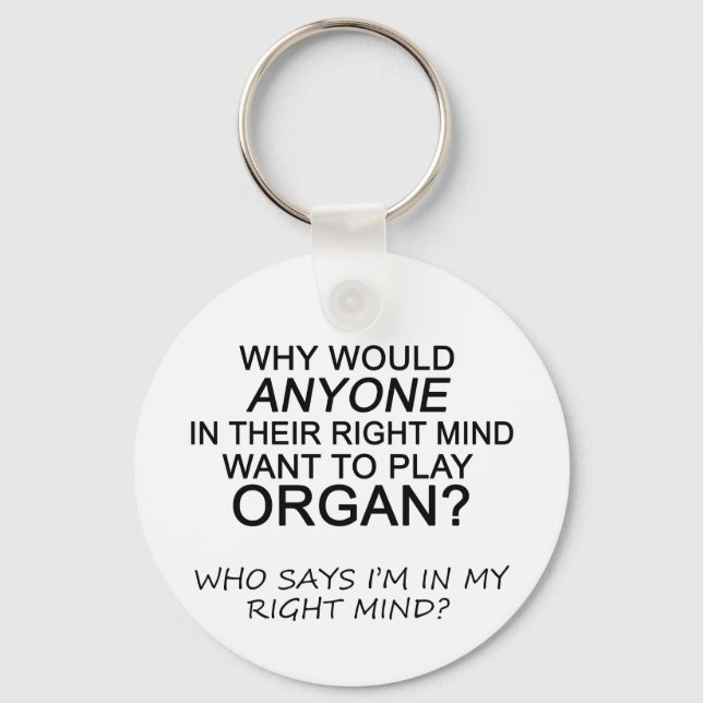 Chaveiro Órgão da Mente Direita (Frente)
