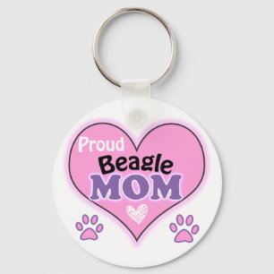 Chaveiro Orgulha Beagle Mãe