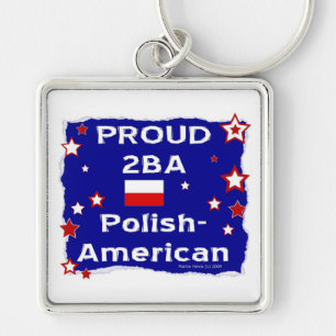 Chaveiro Orgulho 2BA Polonês-Americano