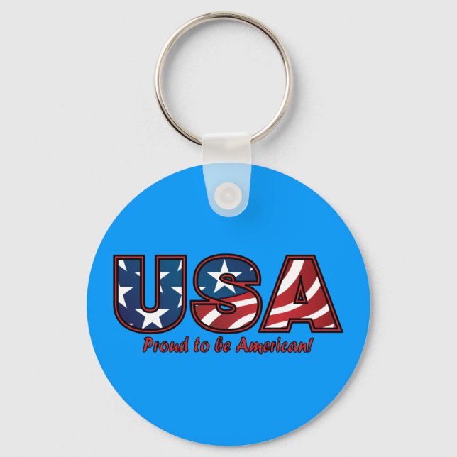 Chaveiro Orgulho Americano (Frente)