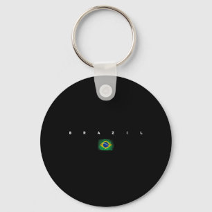Chaveiro Orgulho da Bandeira do Brasil Vintageretro Futebol