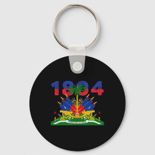 Chaveiro Orgulho da Bandeira Haitiana 1804 Dia da Independê