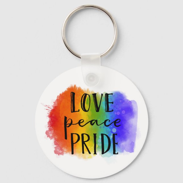 Chaveiro Orgulho da Paz de Amor (Frente)