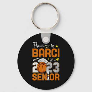 Chaveiro Orgulho das mulheres barci de um gra de basquete s