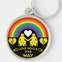Orgulho de incapacidade da cadeira de rodas LGBTQ