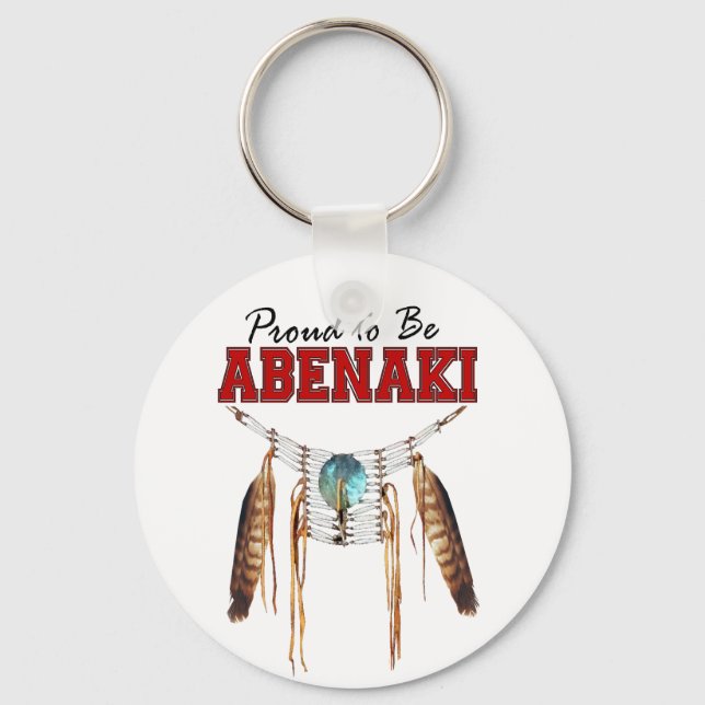 Chaveiro Orgulho de ser Abenaki (Frente)