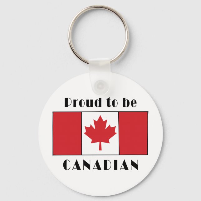 Chaveiro Orgulho De Ser Canadense (Frente)